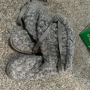 Ugg boots. They got to small after I got pregnant. Only worn a few times